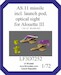 AS.11 missile incl. launch pod, optical sight for Alouette III (LF models) LF3D7252