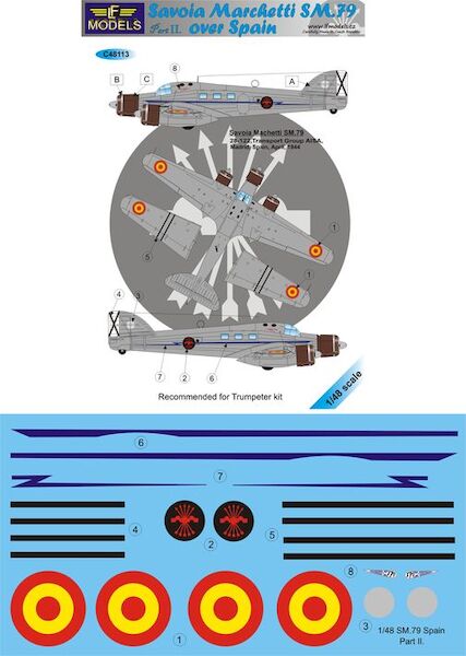 Savoia Marchetti SM79 Sparviero in Spain part 2  LFc48113