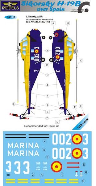 Sikorsky H19B in Spanish Service  LFc48117
