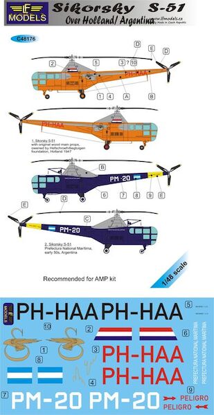 Sikorsky S-51 over Holland/Argentina  LFC48176
