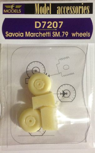 Weighted Wheels for Savoia Marchetti SM79 Sparviero  LFD7207