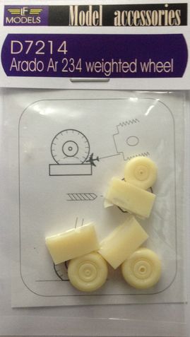 Arado AR234 weighted wheels LFD7214