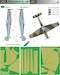 Messerschmitt BF109 camouflage Mask - Late Scheme Part 2 (Airfix) LFM2404