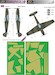 Messerschmitt BF109 Camouflage Painting Mask - Early Scheme Part 2 (Eduard, Dragon, Trumpeter) LFM3221