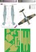 Messerschmitt BF109 Camouflage Painting Mask - :Late Scheme Part 1 (Eduard, Dragon, Trumpeter) LFM3222