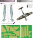 Messerschmitt BF109 Camouflage Painting Mask - :Late Scheme Part 2 (Eduard, Dragon, Trumpeter) LFM3223