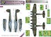 Heinkel He111Z Zwilling Camouflage Painting Mask LFM3257