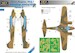 Avro Anson MK1 Camouflage Painting Mask Pattern B (Airfix) LFM48108
