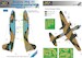 Douglas Boston MKIII Camouflage Painting Mask Pattern B (AMT/Italeri) LFM48109