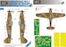 Hurricane Mk.I Battle of Britain Camo. Painting Mask A-scheme with code letters (Trumpeter) LFM48119