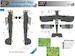 Fairey Swordfish MKI Camouflage Painting Mask (Tamiya) LFM48121