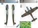 Dornier Do217E-2/4/5 Camouflage Painting Mask (Pro Modeller, Revell) LFM48124