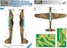 Fairey Battle at war Camouflage Painting Mask Pattern A LFM48131