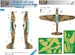 Fairey Battle at war Camouflage Painting Mask Pattern B LFM48132