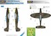 Heinkel He112E Romanian service Camouflage Painting Mask LFM48135
