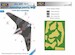 Horten  Ho229 Part 2. Camouflage Painting Mask Grey 2-color camo LFM48140