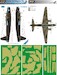 Vickers Wellington MK1c camouflage painting Mask - B scheme LFM4830