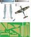 Messerschmitt BF109 camouflage Mask - Late Scheme Part 2 LFM4834