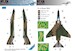 McDonnell Douglas F4 Phantom USAF in Vietnam Camouflage Painting Mask LFM4860
