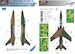 Republic F105F/G Thunderchief Camouflage Painting Mask 