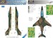 McDonnell RF101B Voodoo US ANG in Vietnam Camouflage Painting Mask LFM4877