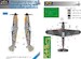 Messerschmitt BF109G-6 (MMT) Camouflage Painting Mask Factory Applied Pattern LFM4894
