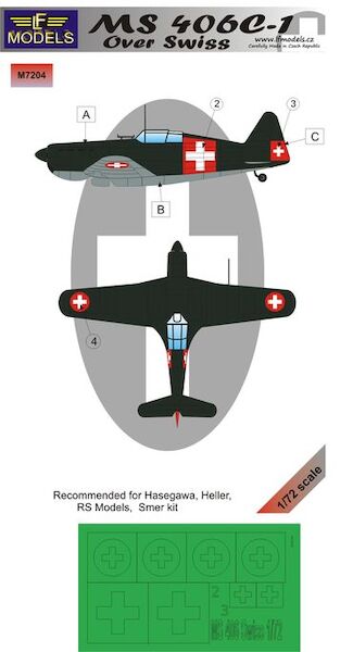 Morane MS406C-1 Over Swiss Mask LFM7204