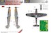 Messerschmitt BF109G-6AS Camouflage Painting Mask Factory Pattern application LFM72102