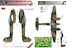 Westland Whirlwind MK1 early Camouflage Painting Mask LFM72110