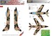 Fiat G91R Gina  Portugese service Camouflage Painting Mask LFM72122