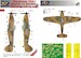 Hurricane Mk.I Battle of Britain Camo. Painting Mask A-scheme with code letters LFM72130