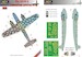 Dornier Do217N-2 Camouflage Painting Mask (Italeri) LFM72139