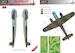 Dornier Do217K-0/1 Camouflage Painting Mask (Italeri) LFM72140