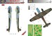 Dornier Do217K-0/1 Camouflage Painting Mask (Italeri) LFM72140