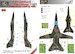 F-111 Aardvark over Vietnam Camouflage Painting Mask(Italeri) LFM72144