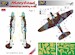 Martin Maryland Camouflage Painting Mask Part 2 (Frog, Azur) LFM72152