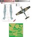 Messerschmitt BF109 camouflage Mask - Late Scheme Part 1 LFM7235