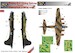 Boeing B17F/G Flying fortress in RAF Camouflage Painting Mask LFM7265
