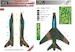 North American F100F Super Sabre USAF Vietnam Camouflage Painting Mask LFM7278