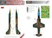 Lockheed F104C Starfighter USAF in Vietnam Camouflage Painting Mask LFM7284