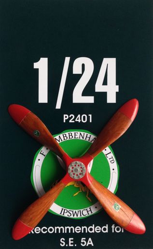 Hand made wooden prop Timbbenham for SE5a (fourblade) LFP2401