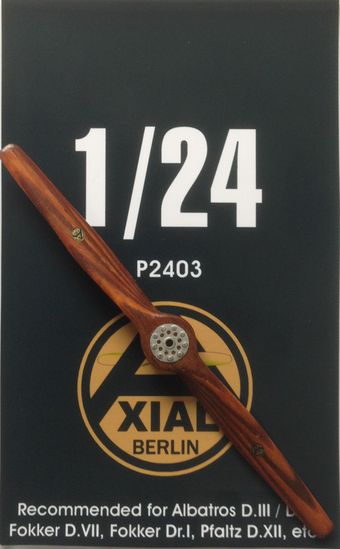 Hand made wooden prop Axial for Albatros, Fokker DVII, DR1, Pfalz DXII etc LFP2403