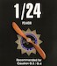 Hand made wooden prop Integral Chauviére for Caudron G.3/G.4 LFP2408