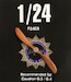 Hand made wooden prop Integral Chauviére for Caudron G.3/G.4 LFP2408