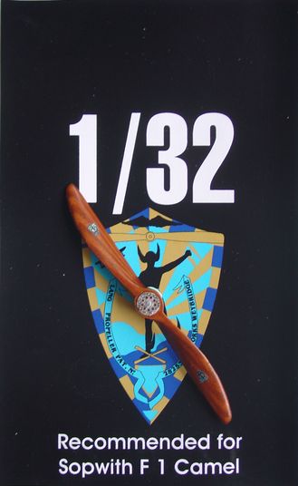 Hand made wooden prop Lang for Sopwith F1 Camel LFP3210