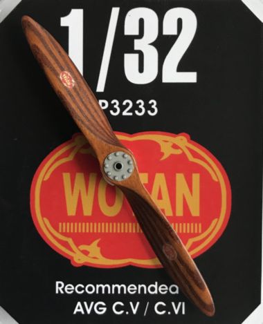 Hand made  wooden prop Wotan Type II for LVG CV and CVI  LFP3233