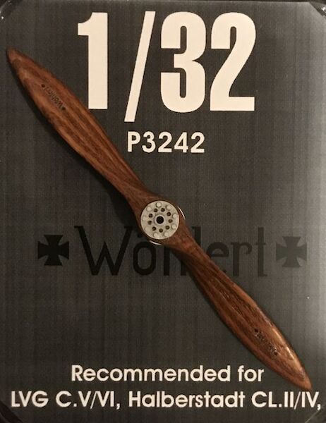 Hand made wooden prop Wohlert Type I for LVG CV/CVI, Halberstadt CLII/IV LFP3242