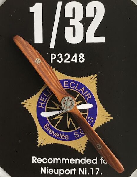 Hand made wooden prop Helice Eclair type II for Nieuport Ni17 LFP3248