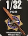 Hand made wooden prop Helice Eclair type II for Nieuport Ni17 LFP3248