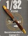 Hand made wooden prop Sopwith LP2850 for Sopwith Camel F.1 and Snipe LFP3250